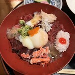 味菜 - 海鮮丼アップ