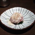 焼鳥  吉祥 - 旬菜の生ハム包み