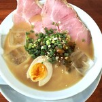 トンマル - TONMARUの冷やしラーメン（太・濃）　880円