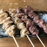 もつ焼き酒場　豚坊 - シロとカシラ