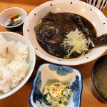 Kaiseki Hachiei - ランチ カレイ揚煮 980円
