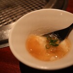 よろにく - 豆腐と帆立のお通し