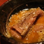 よろにく - ザブトンすき焼きしゃぶしゃぶ　トリュフ添え