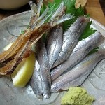 季節料理 藤原 - いわしの造り