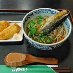 長府 やぶそば - ■ にしんそばといなり寿司