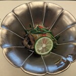 柚木元 - そうめんカボチャ パプリカ 椎茸 スダチ