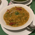 インド宮廷料理 Mashal - チャナダルと夕顔のカレー
