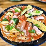 農家ピザくまのグラッチェ - ハーフ＆ハーフ②