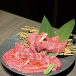 和牛焼肉 肉八 - 特選ハラミ、数量限定ミスジ