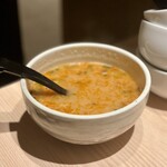 Yakiniku Shino - コムタン【赤：辛】スープ（780円）