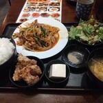 えん家 - 豚キムチ定食・コンビ