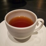 西麻布 焼肉 X - 色で分かりますか? すごく濃い コンソメスープ