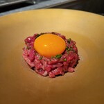 西麻布 焼肉 X - ユッケ