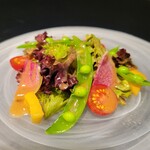 西麻布 焼肉 X - サラダ 美しい