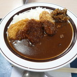 米山サービスエリア(上り線)フードコート - ひれカツカレー