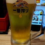 バーミヤン - 生ビール　１羽田空港