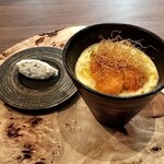 T.N - ウニ　帆立　とうもろこしのプリン