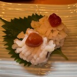 季節料理 よし野 - お通し（ハモ）