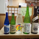 庄ちゃん寿司 - この日の日本酒たち