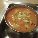 サンサール - チキンと筍などのタルカリ・平成２５年９月１９日