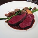ルカンケ - 夏鹿のロースト　赤ワインソース