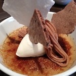 ルカンケ - クレームブリュレ　モンブラン風