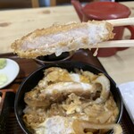 旭屋 - かつ丼ハーフ