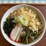 ピノキオ - 冷したぬきそうめん700円