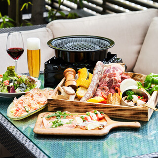[Very popular! Rooftop BBQ plan] Enjoy a luxurious moment on the terrace
