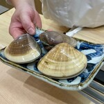 澤田 - 鹿島の巨大天然蛤