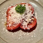 オオクサ - アメーラトマトサラダ　パルミジャーノが効いてます（過去撮影分）