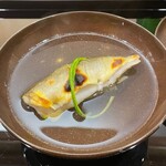 澤田 - 天然鮎(広島県太田川)の煮物椀