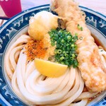 難波千日前 釜たけうどん 明石焼 - 