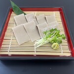Soba sashimi