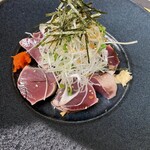 のがみ - カツオたたき　サラダのせ