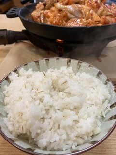 Horumon Naritaya - この麦ご飯美味ーい( ꒪﹃ ꒪)( ꒪﹃ ꒪)