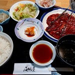 Naritaya - 焼き肉定食＋肉の大盛り