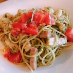 GARDEN RESTAURANT SPRING Rd. - ジェノベーゼパスタ