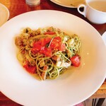 GARDEN RESTAURANT SPRING Rd. - ジェノベーゼパスタ