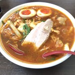 麺屋 大円 - 天理ラーメンRED＋味玉とぴ