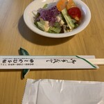 Kyase Roru - ランチのサラダ（先に提供されます）