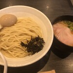 Sapporo Fujiya - 味噌つけ麺・大盛り（1,130円）、味玉（+130円）