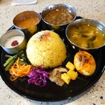 OKAYAMA Curry17 - 17カレープレート（1600円）2023年8月