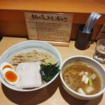 道の塩 - 濃厚特製塩つけ麺(中盛)