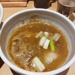 道の塩 - 濃厚特製塩つけ麺(中盛)