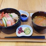 うみから食堂 - 若狭に恋する海鮮丼セット