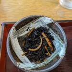 Kotesashi Sarashina - ひじきの小鉢付　　味付け良く、とても美味。