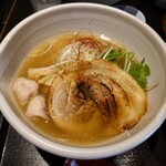 麺処 銀笹 - 銀笹 塩ラーメン