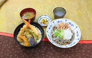 h Echizen Soba No Sato - 天丼セット