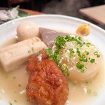 ～博多おでん・焼き鳥とフルーツサワー～ ニクマレヤ - あご出汁おでん 五種盛り